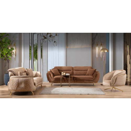Sofagarnitur in Italienischem Stil Komplett Set 3+3+1+1 Sitzer Garnitur Sofagarnitur in Italienischem Stil Komplett Set 3+3+1+1 Sitzer Garnitur von Xl Moebel