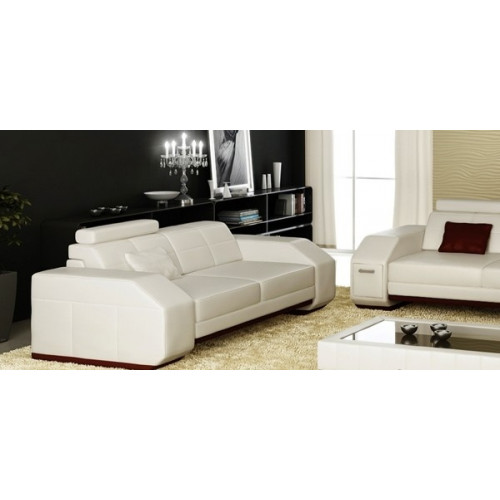 Sofagarnitur mit USB Sofa Couch Polster Sitz Garnitur 3+2+1 Wohnlandschaft Leder von Xl Moebel