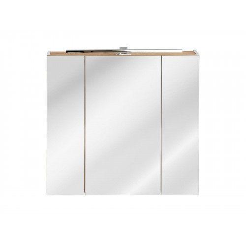 Spiegelschrank Wandschrank Badezimmerschrank mit Spiegel 80 cm Deko LED Spiegelschrank Wandschrank Badezimmerschrank mit Spiegel 80 cm Deko LED von Xl Moebel