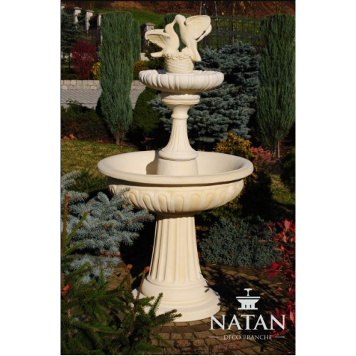 Springbrunnen Froschbrunnen Brunnen 162cm Steinbrunnen Gartenbrunnen Fontaine von Xl Moebel