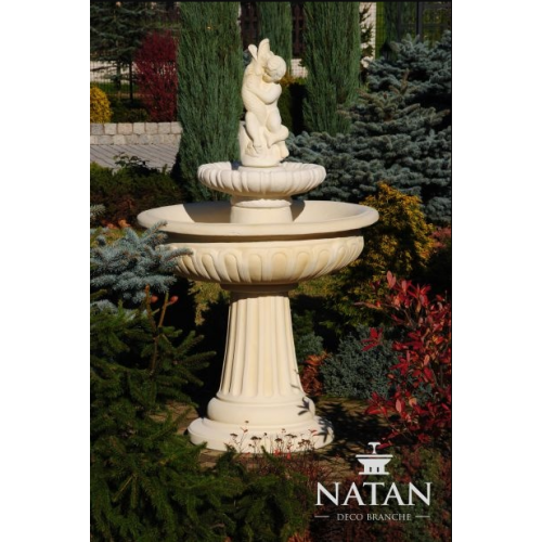 Springbrunnen Froschbrunnen Brunnen Steinbrunnen Fontaine 154cm Gartenbrunnen von Xl Moebel