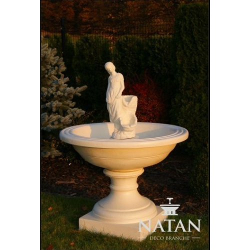 Springbrunnen Garten Teich Brunnen 136cm Steinbrunnen Gartenbrunnen Fontaine Neu von Xl Moebel