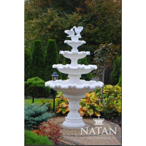 Springbrunnen Garten Teich Brunnen 213cm Steinbrunnen Gartenbrunnen Fontaine Neu von Xl Moebel