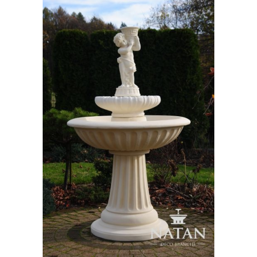 Springbrunnen Garten Teich Brunnen Stein Steinbrunnen Gartenbrunnen Fontaine Neu von Xl Moebel