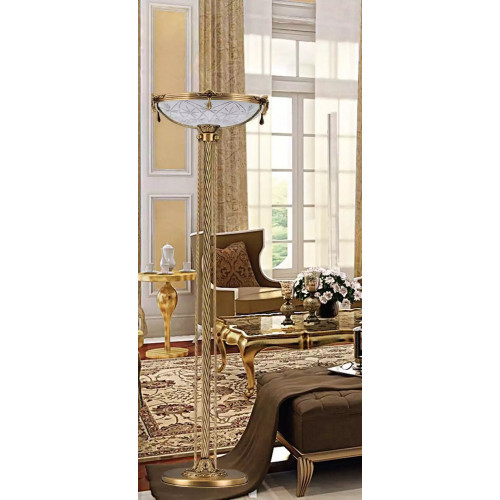 Stehlampe Standlampe Stand Luxus Leuchten Lampen Lampe Gold 170 cm von Xl Moebel