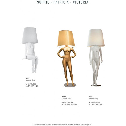 Stehleuchte Frau Stehlampe Stand Steh Leuchten Lampen Lampe Möbel Design Neu von Xl Moebel
