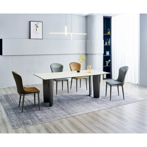 Stilvolle Esszimmergarnitur Designer Esstisch 6x Stühle 7tlg. Luxus Set von Xl Moebel