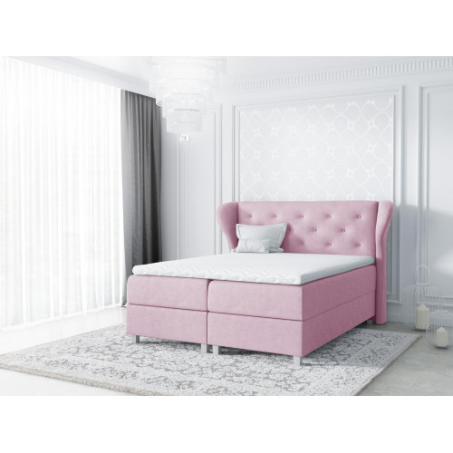 Stoff Boxspringbett Textil Design Doppel Hotel Modern Bett Schlafzimmer Betten von Xl Moebel