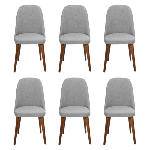 Stuhl Designer 6x Stühle Holzstuhl Grau Esszimmerstuhl Luxus Holz Neu Möbel von Xl Moebel