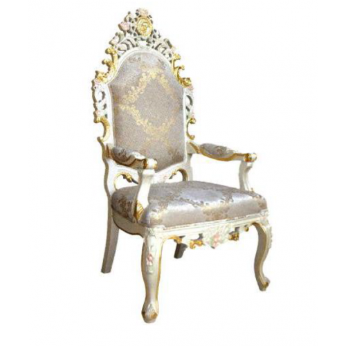 Stuhl Thron Sessel Set Esszimmer Holz Designer Antik Stil Barock Rokoko Stuhl Thron Sessel Set Esszimmer Holz Designer Antik Stil Barock Rokoko von Xl Moebel