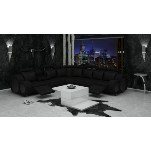 TEXTIL SOFA mit USB DESIGNERSOFA GARNITUR LEDER ECKSOFA WOHNLANDSCHAFT ECK NEU von Xl Moebel