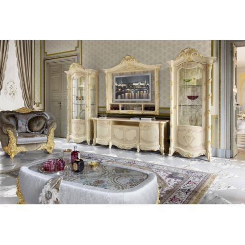 TV Ständer Schrank Wohnwände Wohnzimmer Zeile Neu Wohnwand Set Vitrine Wandregal TV Ständer Schrank Wohnwände Wohnzimmer Zeile Neu Wohnwand Set Vitrine Wandregal von Xl Moebel