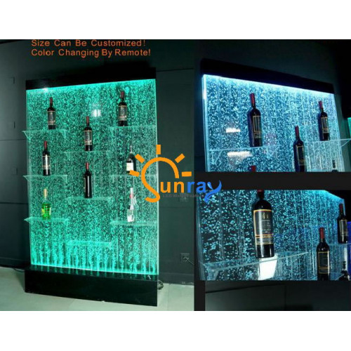 Theke Regale Designer Beleuchtet Led Wasser Wand Bar Regal Säule Theke Regale Designer Beleuchtet Led Wasser Wand Bar Regal Säule von Xl Moebel