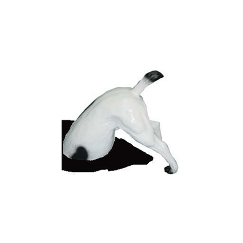 Verrückte Gartenfigur Statue Hund mit Hinterteil 25 cm Skulptur Figuren Statuen von Xl Moebel