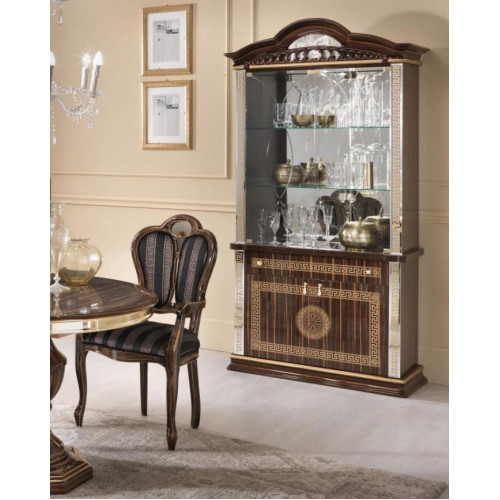 Vitrine Schrank Vitrinen Wohnzimmer Schau Schränke Design Italienische Möbel Neu von Xl Moebel