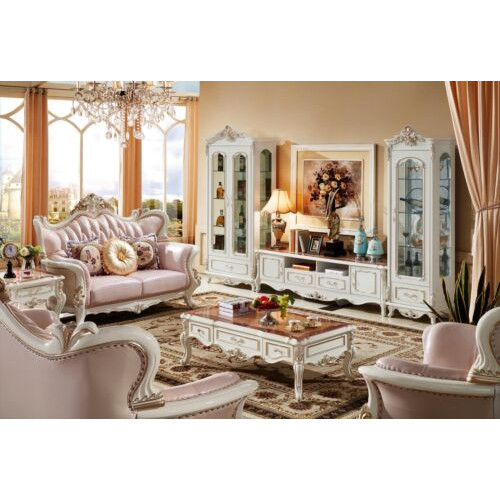 Vitrine Weiß Luxus Wohnzimmer Möbel Holz Glas Design Elegantes Klassische von Xl Moebel