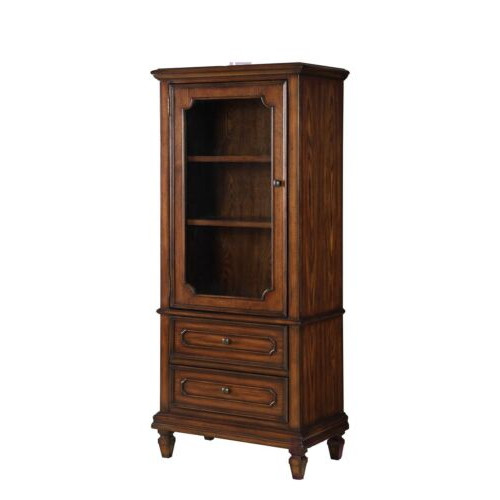 Vitrine Wohnzimmer Möbel Anrichte Massive Holz Vitrinen Glas Schrank Echtholz von Xl Moebel