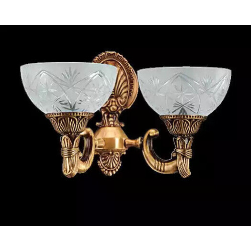 Wandlampe Wandleuchten Art Wandleuchte Lüster Wand Lampen Gold Glas Wandlampe Wandleuchten Art Wandleuchte Lüster Wand Lampen Gold Glas von Xl Moebel