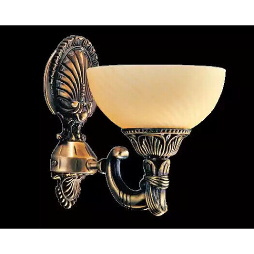 Wandlampe Wandleuchten Wandleuchte Lüster Wand Lampe Beige Glas Gold Wandlampe Wandleuchten Wandleuchte Lüster Wand Lampe Beige Glas Gold von Xl Moebel