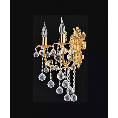 Wandlampe Wandleuchten Wandleuchte Lüster Wand Lampen Kristall Gold Wandlampe Wandleuchten Wandleuchte Lüster Wand Lampen Kristall Gold von Xl Moebel