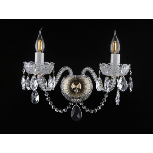 -Wandleuchte Bohemia Luster Antik Stil Kronleuchter Wand Lampen Wandlampe Neu von Xl Moebel