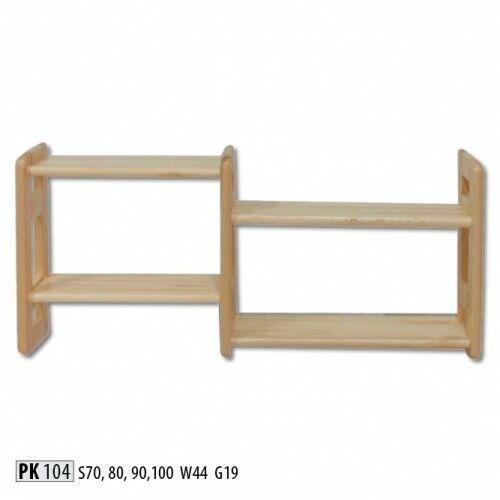 Wandregal Bücherschrank Bücherregal Wohnzimmer Wand Regal Echtes Holz Wandregal Bücherschrank Bücherregal Wohnzimmer Wand Regal Echtes Holz von Xl Moebel