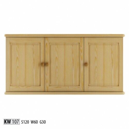 Wandschrank Hängeschrank Ablageschrank Küche Bad Vollholz Möbel Echtholz Regal von Xl Moebel