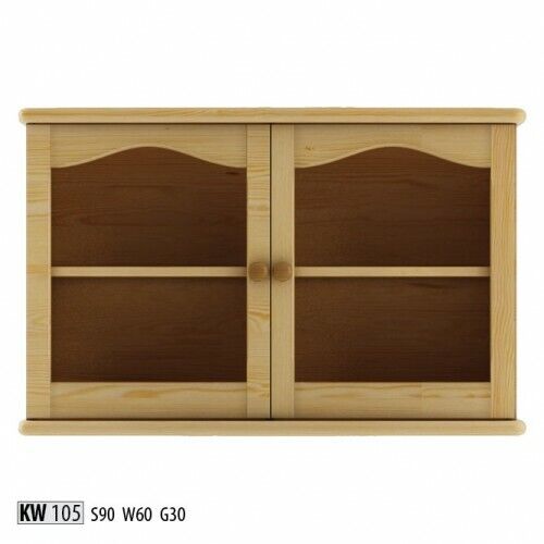 Wandschrank Küchenschrank Vollholz Möbel Holz Möbel Handarbeit Schrank Anrichte von Xl Moebel