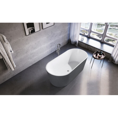 Wanne Badezimmer Acryl Badewanne Standbadewanne Freistehende Grau Wanne Badezimmer Acryl Badewanne Standbadewanne Freistehende Grau von Xl Moebel