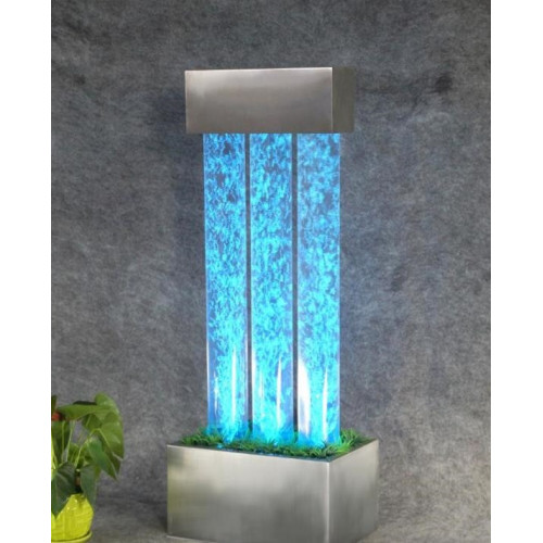 Wassersäule Wasserwand Brunnen Led Beleuchtung Wasserspiel Wassersäule Säulen Wassersäule Wasserwand Brunnen Led Beleuchtung Wasserspiel Wassersäule Säulen von Xl Moebel