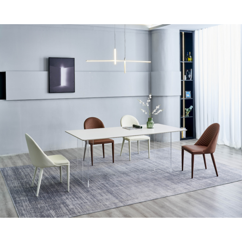 Weißer Esszimmer Tisch Esstisch 6x Stühle Designer Einsitzer 7tlg Set Weißer Esszimmer Tisch Esstisch 6x Stühle Designer Einsitzer 7tlg Set von Xl Moebel