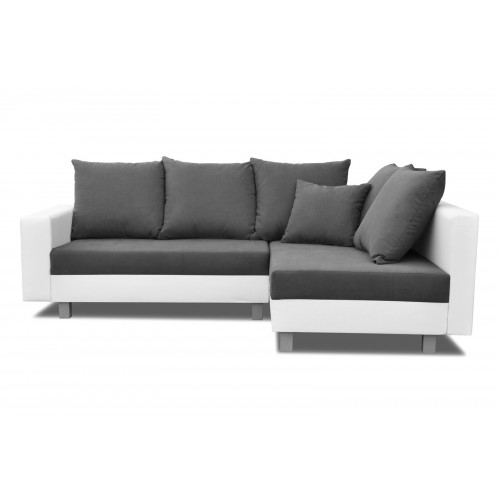Wohnlandschaft Ecksofa L-Form Sofa Design Couch Textil Leder Fußhocker Wohnlandschaft Ecksofa L-Form Sofa Design Couch Textil Leder Fußhocker von Xl Moebel