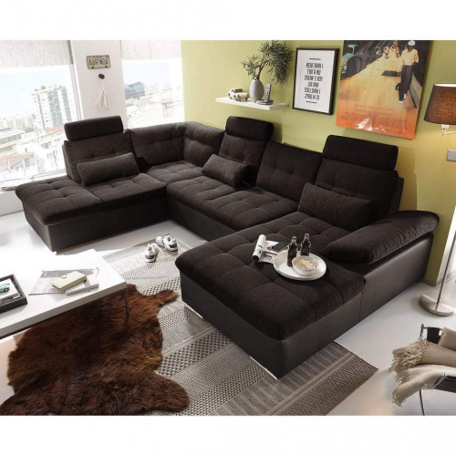 Wohnlandschaft Multifunktion Couch Ecksofa U Form Bettfunktion Schlaf Wohnlandschaft Multifunktion Couch Ecksofa U Form Bettfunktion Schlaf von Xl Moebel