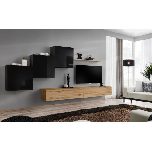 Wohnwand Braun TV Ständer Set Wohnzimmermöbel TV Ständer Sideboard Wandregal Neu Wohnwand Braun TV Ständer Set Wohnzimmermöbel TV Ständer Sideboard Wandregal Neu von Xl Moebel