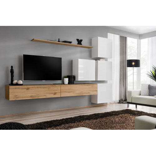 Wohnwand Braun Wohnzimmer Holz Modern Möbel Garnitur Luxus Komplett Wandschrank Wohnwand Braun Wohnzimmer Holz Modern Möbel Garnitur Luxus Komplett Wandschrank von Xl Moebel