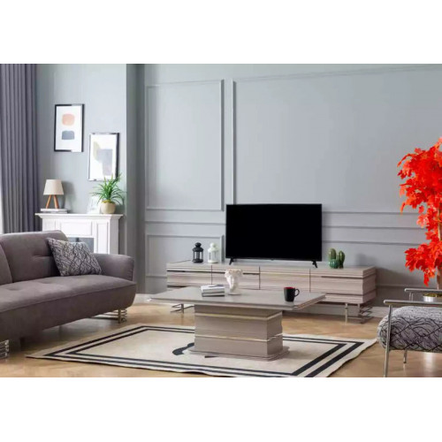 Wohnwand TV Staender Couchtisch Set Wohnmöbel Praktisch Wohnzimmer von Xl Moebel