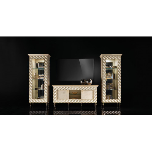 Wohnwand Vitrine rtv Sideboard Schrank Wand Barock Rokoko Design Wohnwand Vitrine rtv Sideboard Schrank Wand Barock Rokoko Design von Xl Moebel