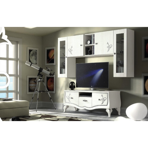 Wohnwand rtv Schrank Sideboard Schrank TV Holz Lowboard Kommode Design Möbel Neu von Xl Moebel