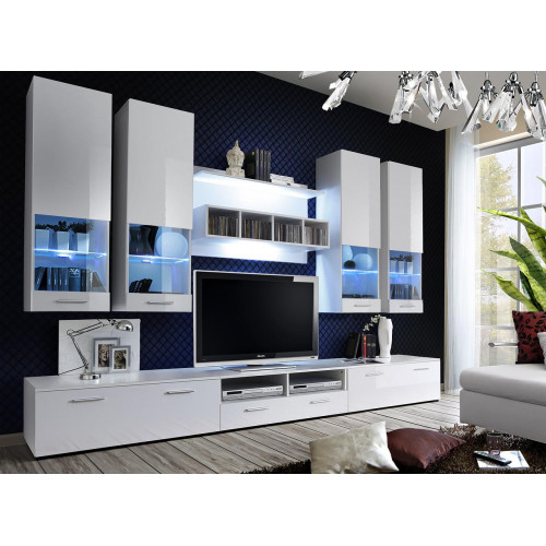 Wohnwand tv Ständer Sideboard Designer Modern Wohnzimmer Regale Holz Neu von Xl Moebel