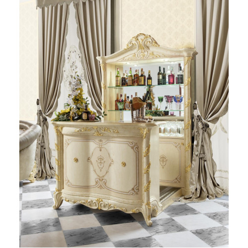 Wohnzimmer Designer Regal Möbel Holz Haus Wand Bar Schrank Barschrank Vitrine von Xl Moebel