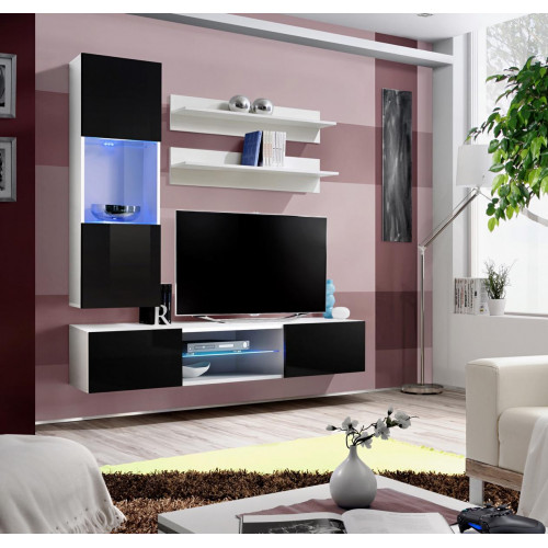 Wohnzimmer Luxus Hänge Vitrine Möbel Wohnwand TV-Ständer Wandregal Holz Modern Wohnzimmer Luxus Hänge Vitrine Möbel Wohnwand TV-Ständer Wandregal Holz Modern von Xl Moebel