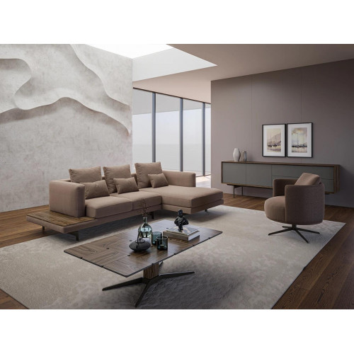 Wohnzimmer Set Sofagarnitur Sofa Couch L-Form Sessel olz Couchtisch von Xl Moebel