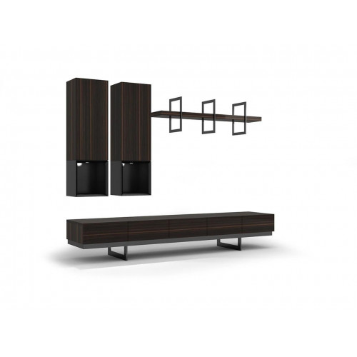 Wohnzimmer Set TV-Ständer 2x Wandschrank Design Einrichtung Modern Wandregal Wohnzimmer Set TV-Ständer 2x Wandschrank Design Einrichtung Modern Wandregal von Xl Moebel