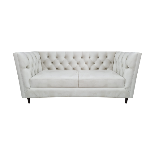 Wohnzimmer Sofa Zweisitzer Couch Leder Sofas Polstermöbel Chesterfield Set von Xl Moebel
