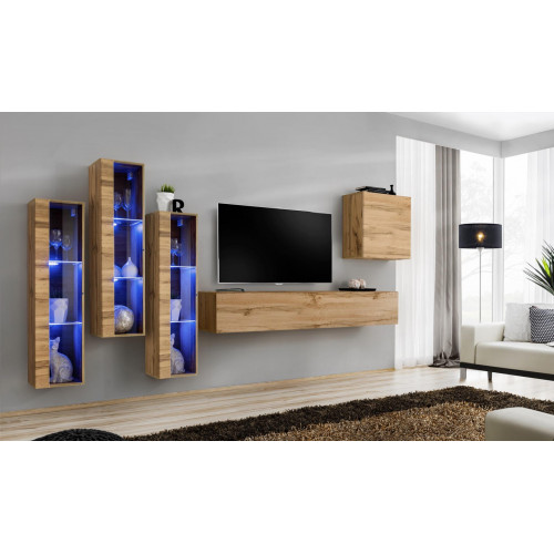 Wohnzimmermöbel Hochglanz Wohnwand TV Ständer Garnitur Luxus Stil Designer Wohnzimmermöbel Hochglanz Wohnwand TV Ständer Garnitur Luxus Stil Designer von Xl Moebel