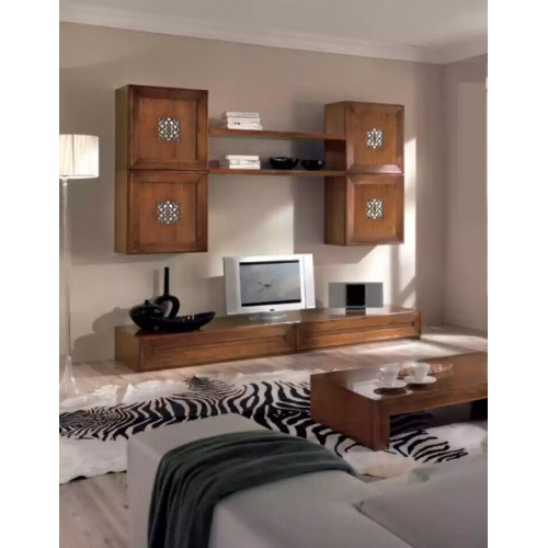 Wohnzimmermöbel Set Designer Wohnzimmer Braun Sideboard Wohnwand Neu von Xl Moebel