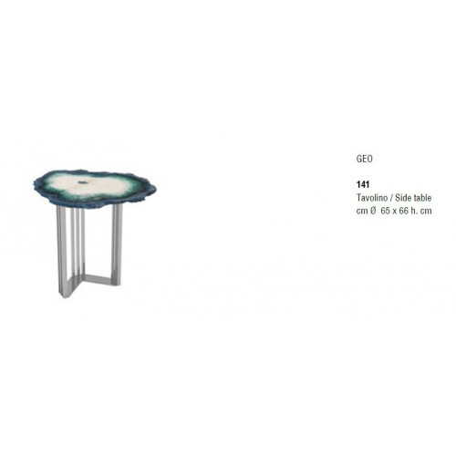 Wohnzimmertisch Beistelltisch Glas Edelstahl Beistelltisch Möbel Design Italien von Xl Moebel