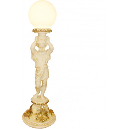 XXL Große Tischlampe 113cm Tisch Leuchte Lampen Leuchten Stand Figur Skulptur von Xl Moebel