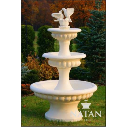 Zierbrunnen Springbrunnen Skulptur Brunnen Deko 186cm Garten Fontaine Teich Neu von Xl Moebel