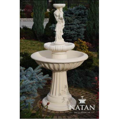 Zierbrunnen Springbrunnen Skulptur Brunnen Deko Garten Fontaine Teich Neu 162cm von Xl Moebel